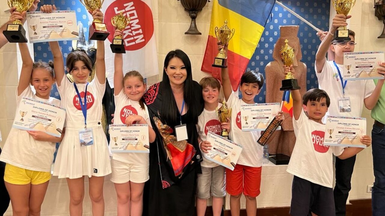 Copiii români – Campioni internaționali la calculul mental la Olimpiada Internațională de Aritmetică Mentală din Egipt